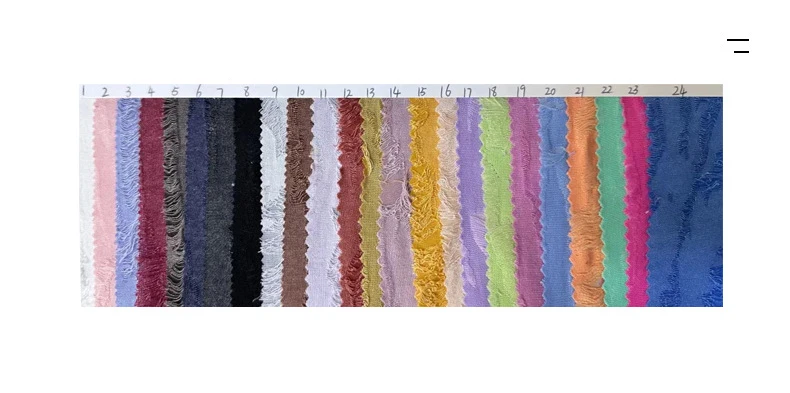 Elastic knitted perforated  fabric hollowed out TR fashion shirt fabric for spring and summer Clothes & Pants