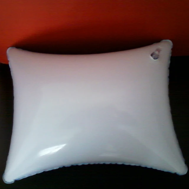 
Белая смешанная синяя надувная подушка 2 цвета 