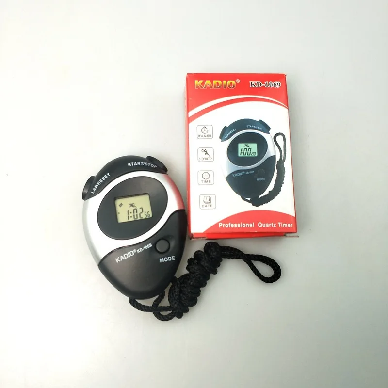 Small Stop Watch Digital Stopwatch Wholesale LCD Screen Chronograph Running Sports Counter Timer