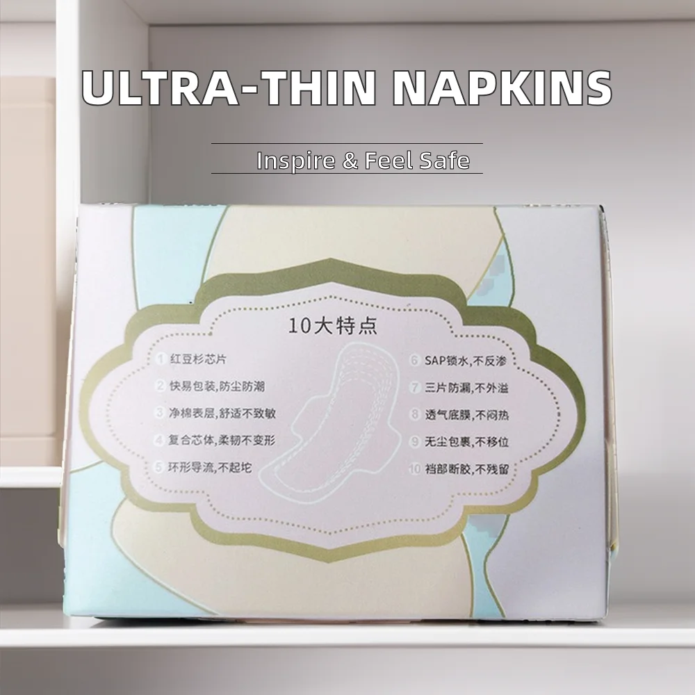 Stayfree Ultra-Absorbent Ultra-Thin Organic Cotton Maternity Panty Liners Disposable Sanitary Winged Pads Free Samples Japanese