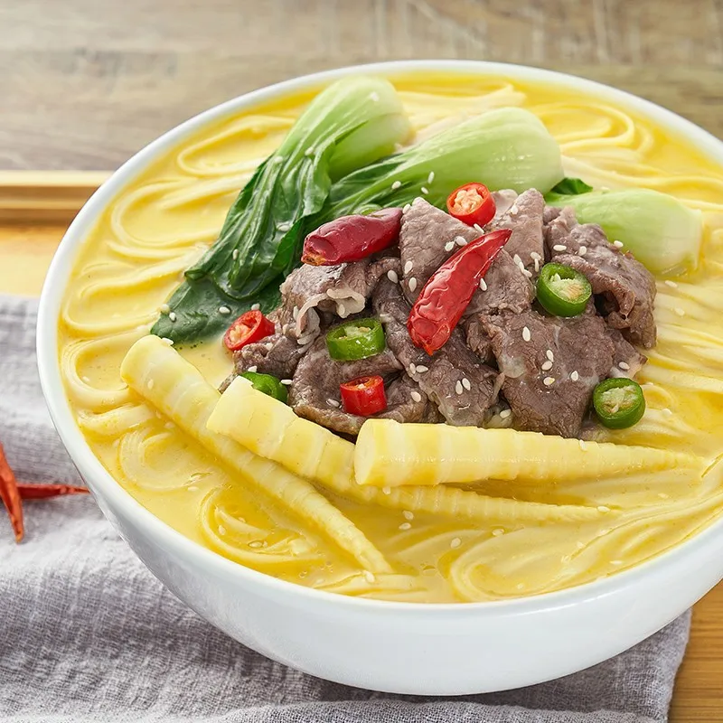 Ramen Says Bagged Ramen Noodles Pork Bone Char Siew Golden Broth Poached Instant Noodles Instant Fast Food Noodles