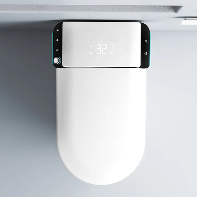 Modern One Piece Siphonic Flushing Smart Toilet Bidet wc Intelligent with LED night light For Home Hotel