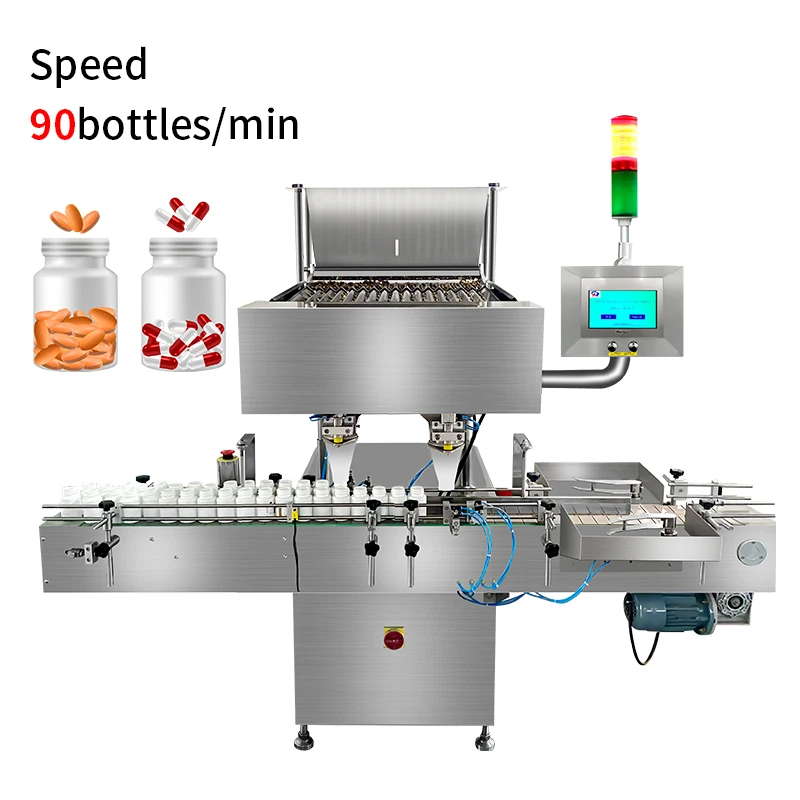 16 Lane Accuracy 99.98% High Speed Automatic tablet Capsule Pill Counter Counting Machine
