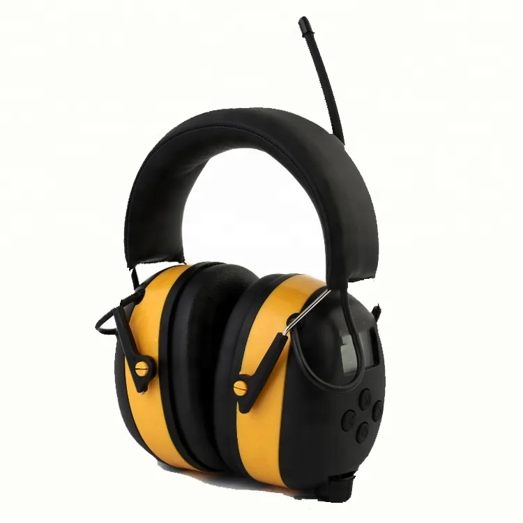 Bluetooth-5 3 для защиты слуха AM FM-радио 25dB NRR шумоподавляющие наушники с батареей 2AA