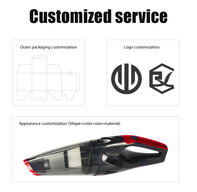 Handheld Vacuum Cleaner Car Wash Manual Aspiradoras Para Autos Carro Coche De Cordless Plastic Portable Wireless Car-Mounted