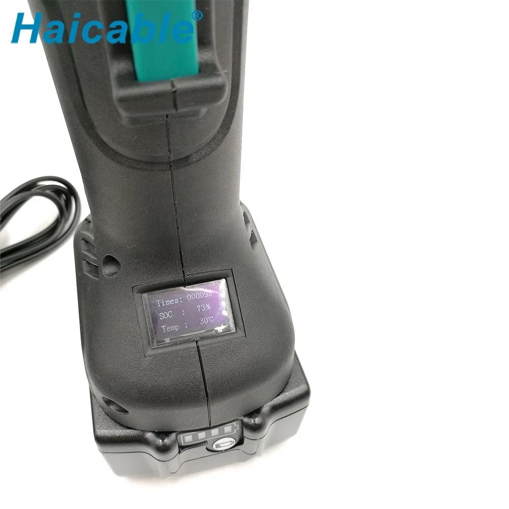 Cable cutter for stranded wire and ACSR battery powered ES-36K hand hydraulic steel cable cutter