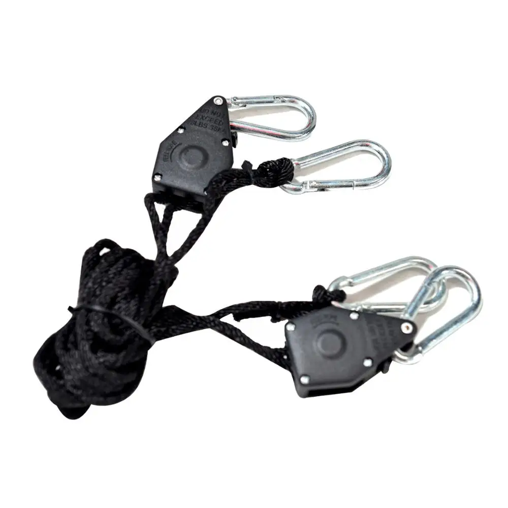 Высококачественное освещение для гидропоники рефлекторный трос храповая веревка для теплиц вешалка для освещения с храповым механизмом