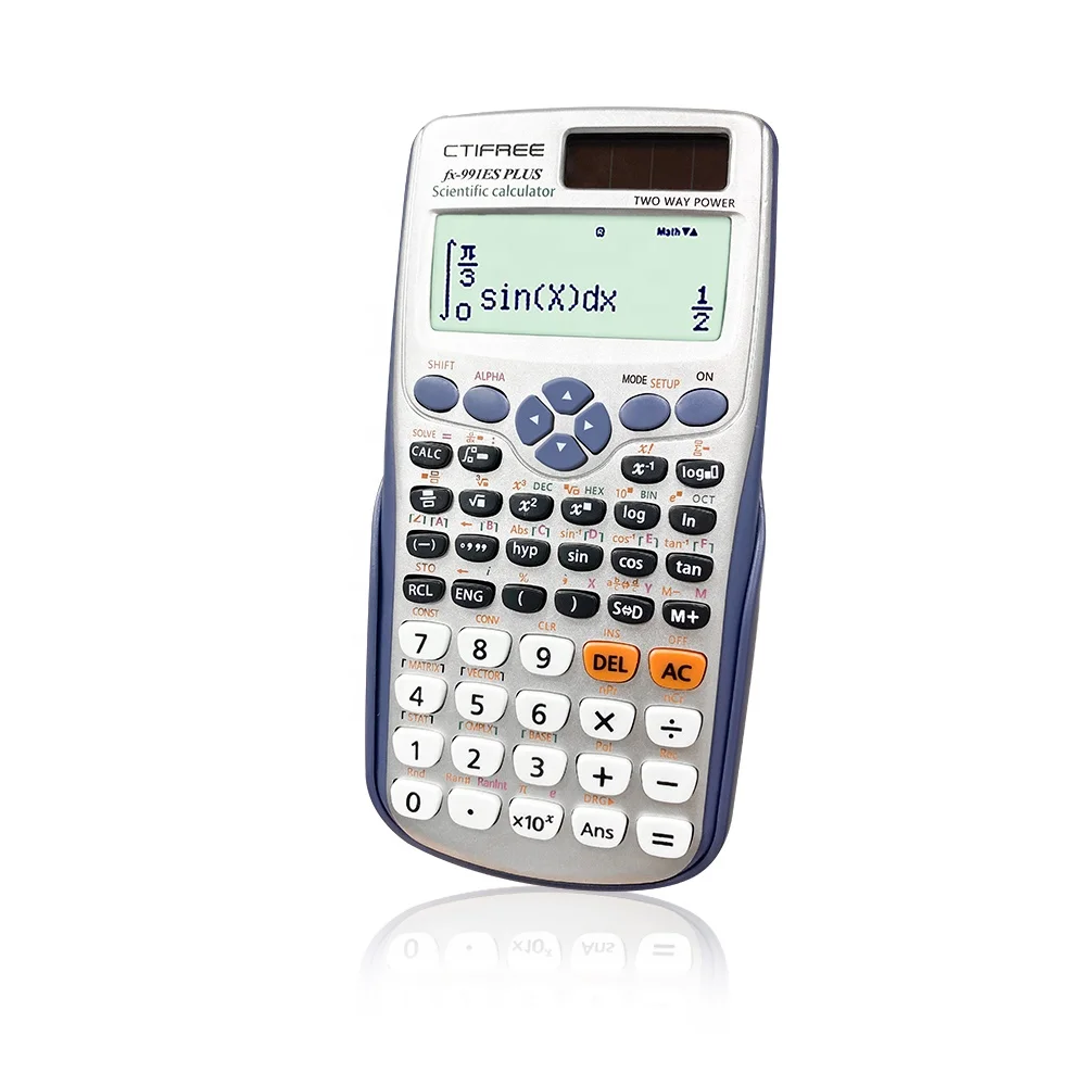 Calculatrice scientifique - FX-991ES-Plus с 417 функциями и подходит для студентов