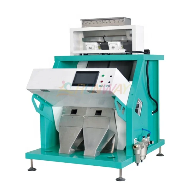 96 tunnel Rice Color Sorting Grain Sorting Machine twice selection factory price
