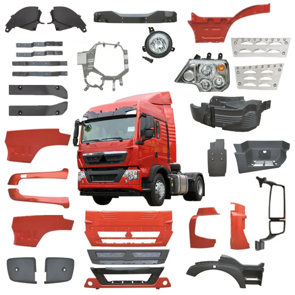 Truck spare parts for Sinotruk body parts accessories for trucks T5G
