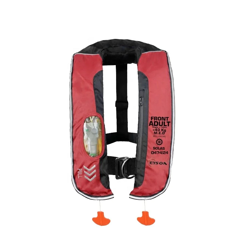 Eyson Hot Sale Double Chamber Marine 150/275N SOLAS Life Jacket for Adults