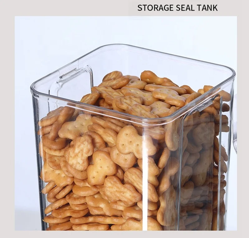 Plastic BPA Free Food Storage Containers Made In China Plastic Food Storage Container Kitchen Organizer Clear Container