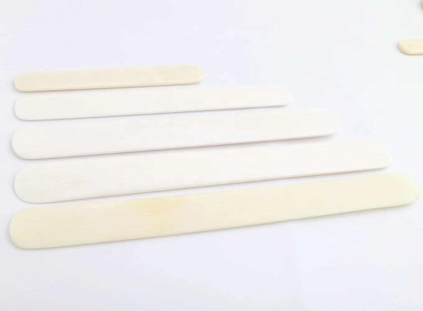 Creasing Paper Board Book Binding Tool Round Ends Genuine Bone Folder