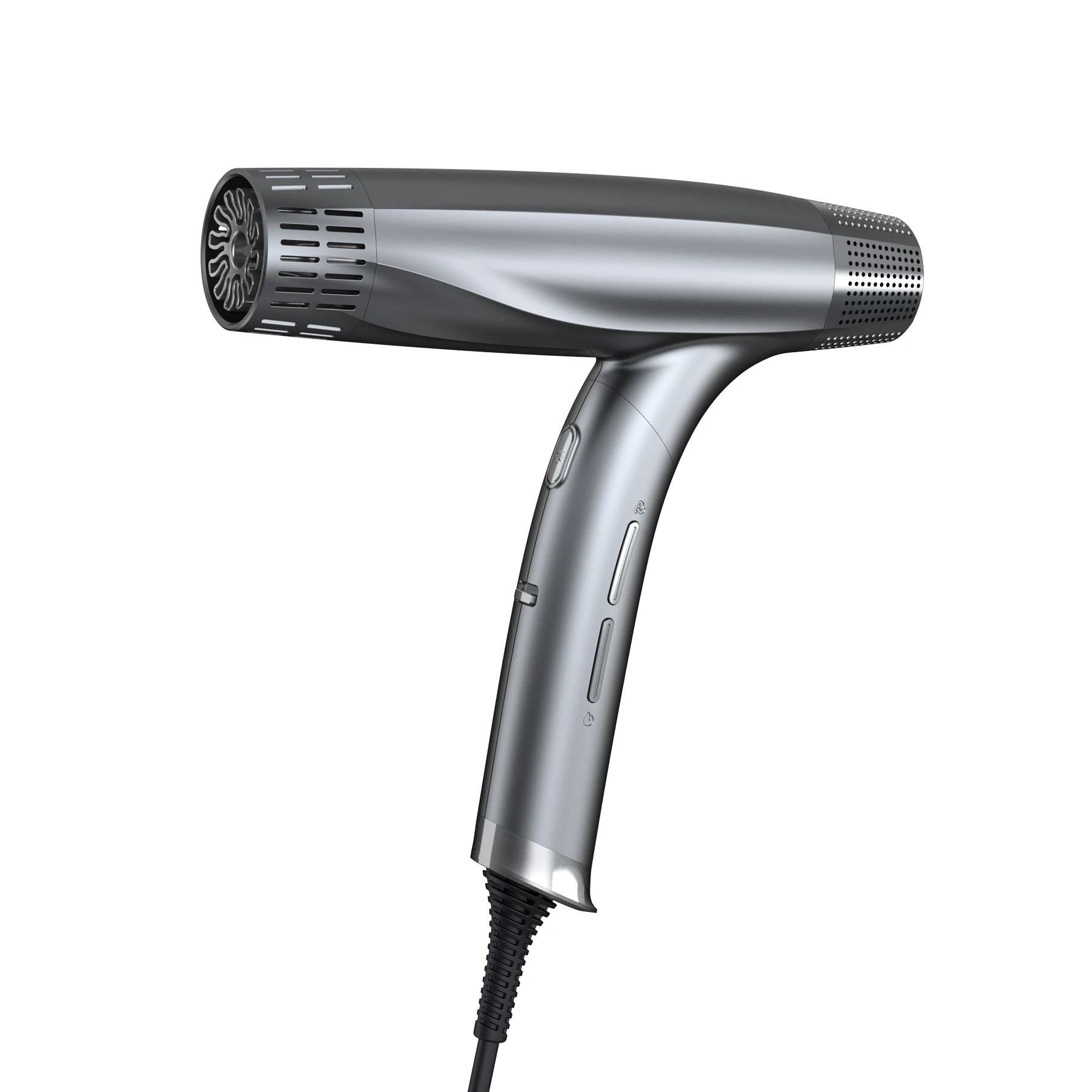 Latest Reverse Swift Hot Cool Air High Speed Hair Blower Dryer BLDC AC Motor Compact Leafless Hair Dryer