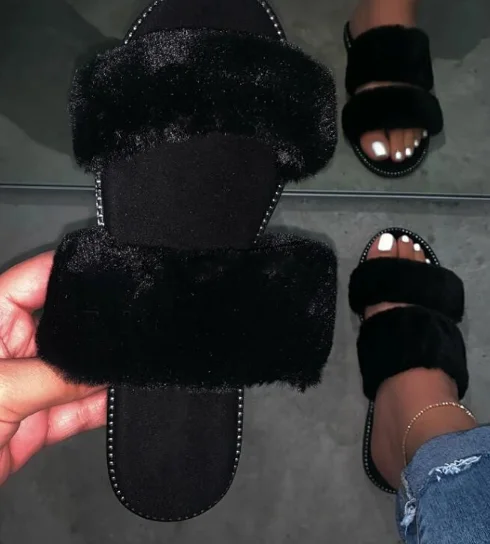 2022 удобные и недорогие летние тапочки высокого качества плюшевые розовые для женщин