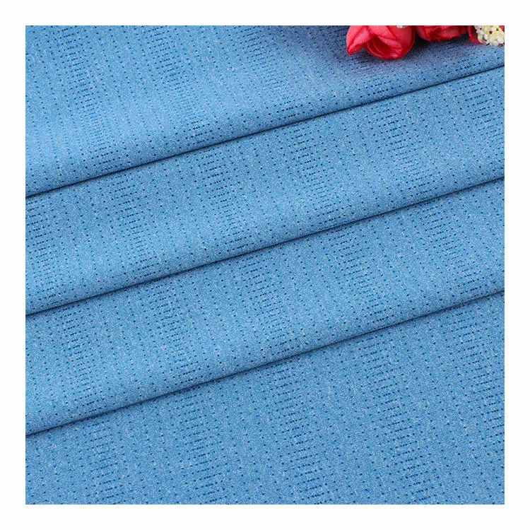 Recycled Polyester Spandex Interlock Knit Fabric For Tracksuit Sportswear