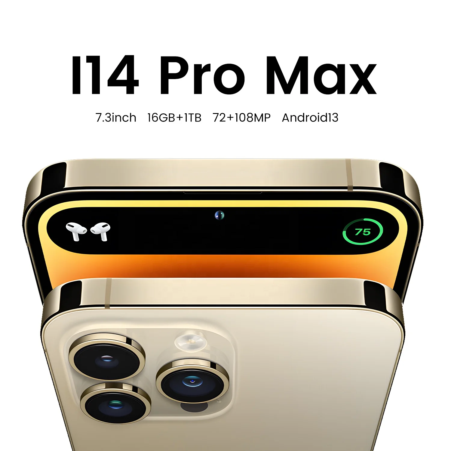 2023 NEW Phone 14 pro max 6.7 inch Original WIFI BT FM GPS i14 Smartphone 16GB+512GB Android 4G 5G Mobile phone