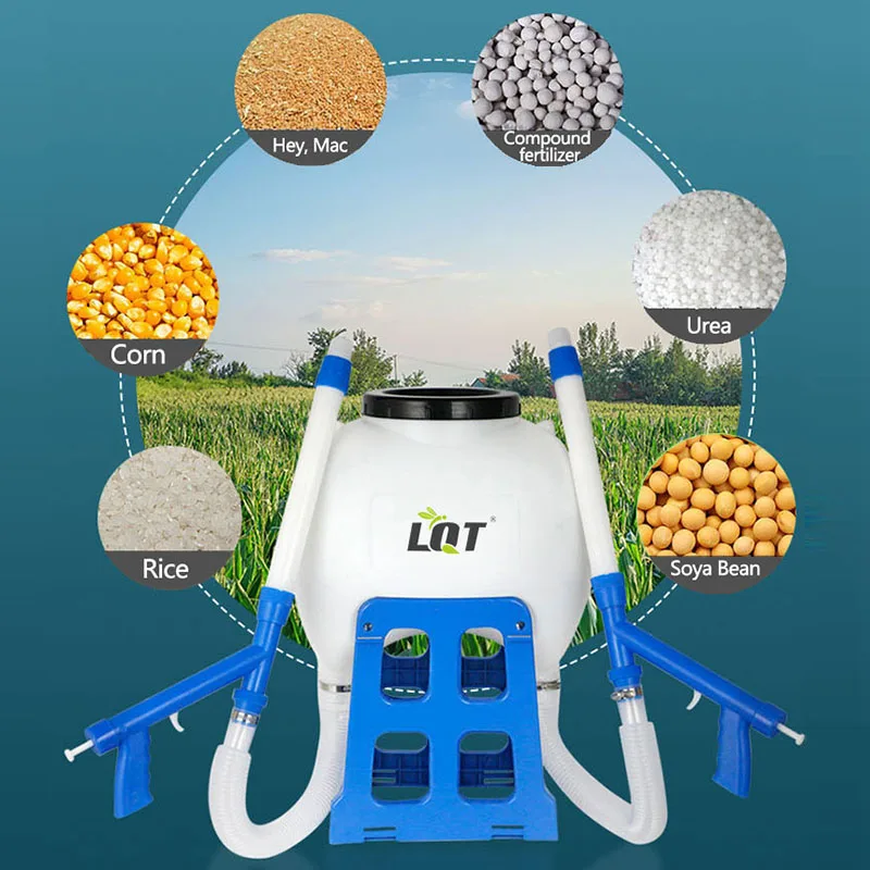 
LQT 20L Throwing Fertilizer Machine Knapsack Fertilizer Applicator 