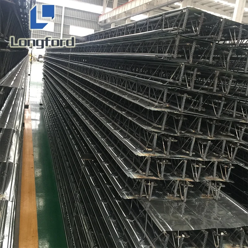 
Chinese factory manufactures easy installation steel bar truss roof deckc roofing sheet 
