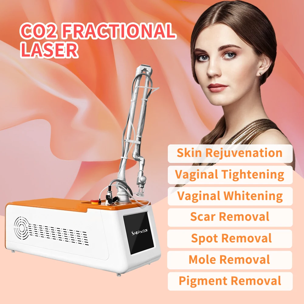 Huanshi Dermatology Laser CO2 Fractional Laser high quality and best price fractional c02 laser machine for vaginal tightening