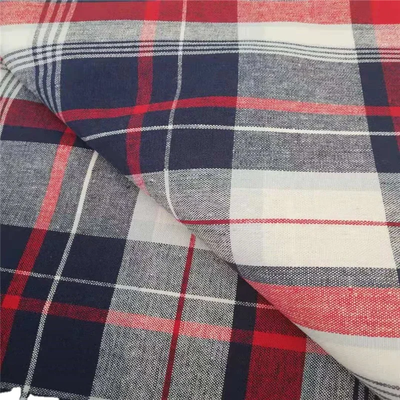 2021 England classic yarn dyed 100% cotton flannel fabric for bed sheet/scarf