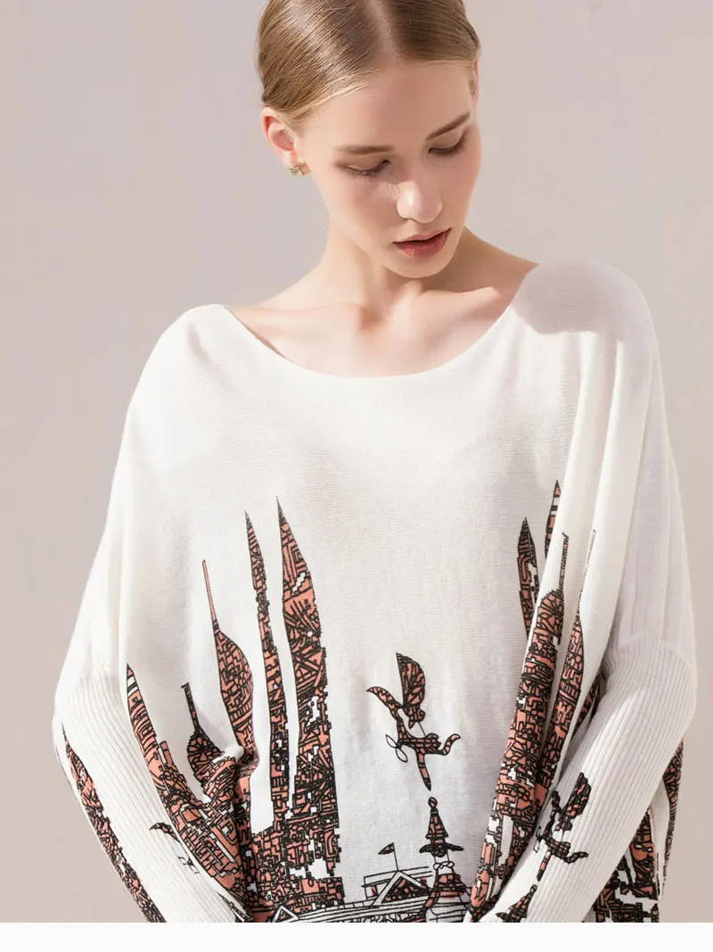 Толстые женские свитера в клетку с открытыми плечами пончо жилет вязаный белый свитер для мужчин