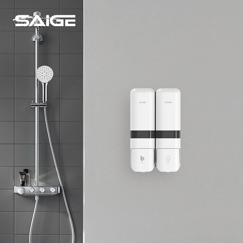 Guangzhou Saige оптовая продажа пластиковый настенный дозатор жидкого мыла для