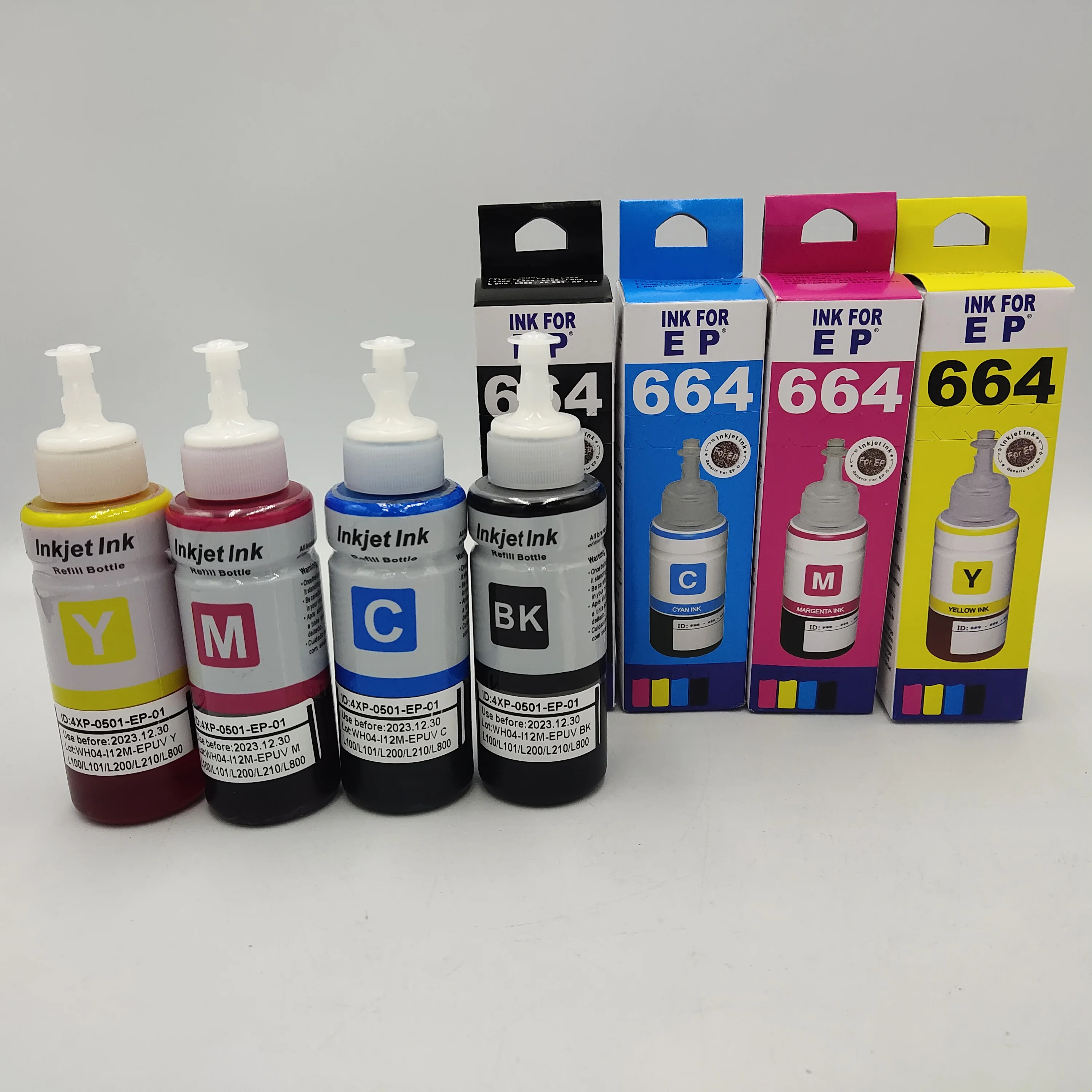 High Quality 664 Inkjet Universal dye ink suitable for Epson L800 L805 L810 L1800