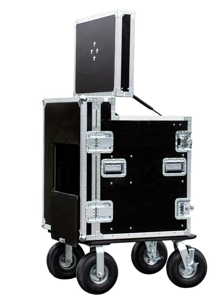 Customized New Mobile Portable Workstations Flight Road Case with table