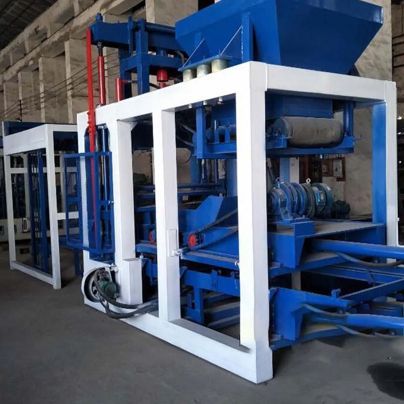 cement interlocking brick machine vibration forming hydraulic block making machine