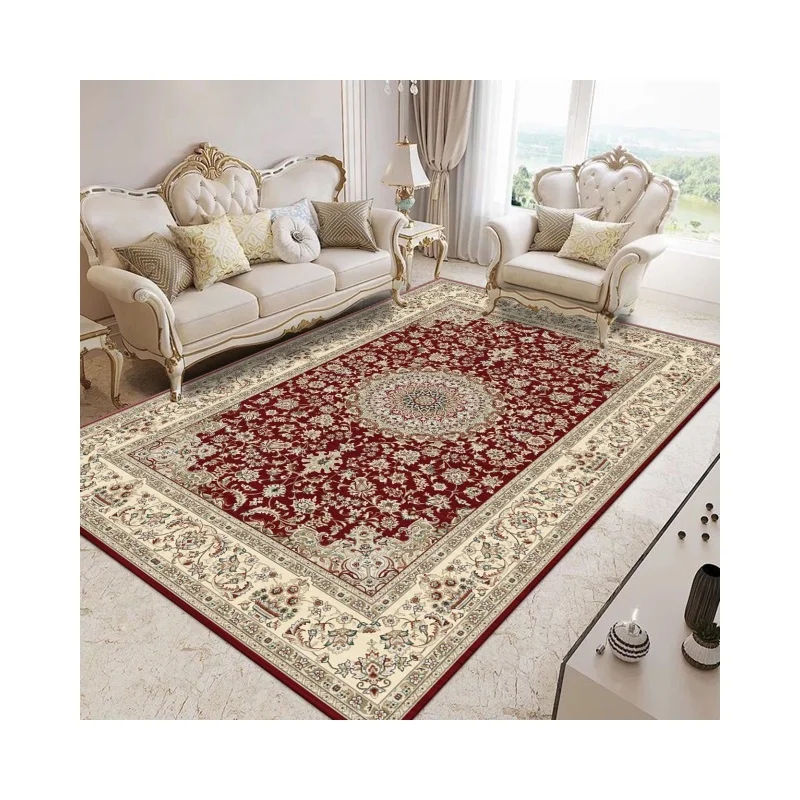 3D Luxury Persian Modern Chenille Carpet and Rugs Custom Washable for Outdoor Space-for Living Room Bedroom Floor Carpet
