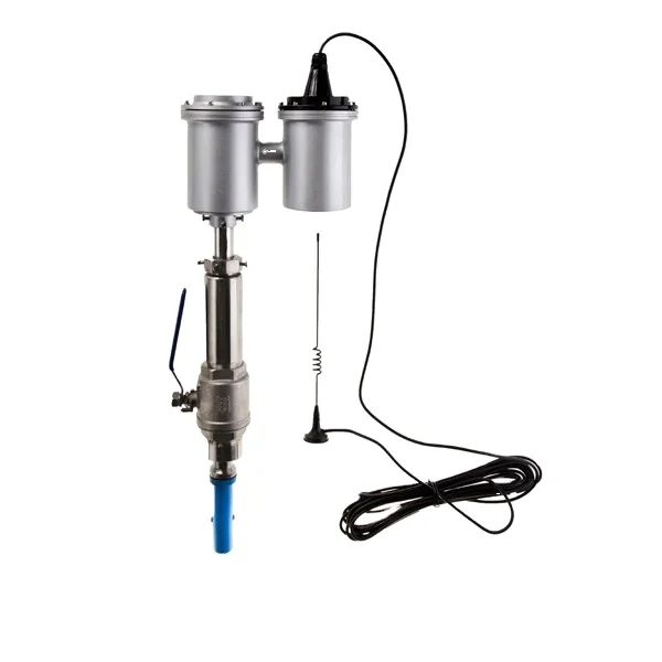 Insertion magnetic flow meter with rs485 wireless remote control water meter