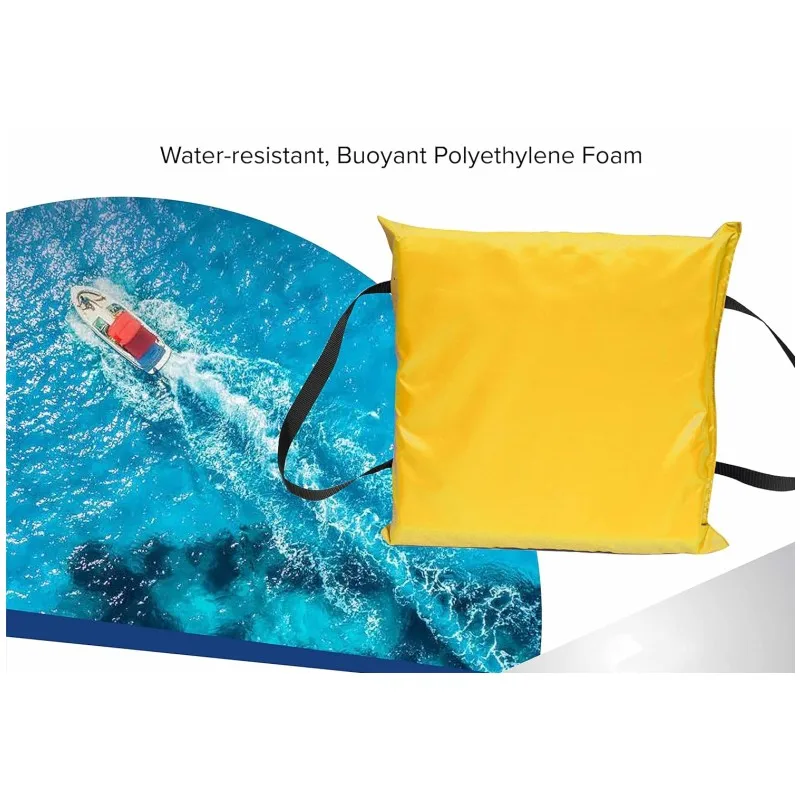 Throwable Floatation Foam Cushion, Throw Preserver Boat Cushion, Throwable Boat Cushion Safety Device