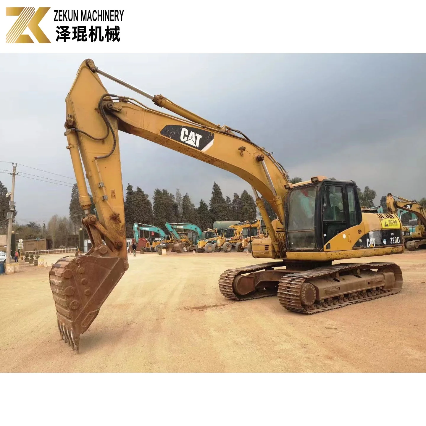 Hot Sale Used hydraulic Cat 320d ce digger crawler amphibious excavator 320d 2012 with best price for sale