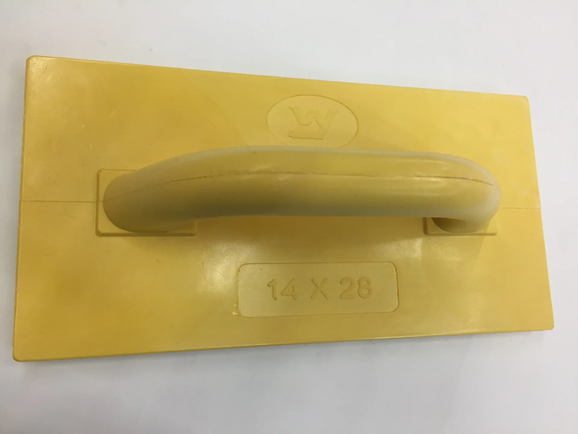 High Quality Concrete Polyurethane Trowel Machine Hand Yellow Plastering Trowel Tools