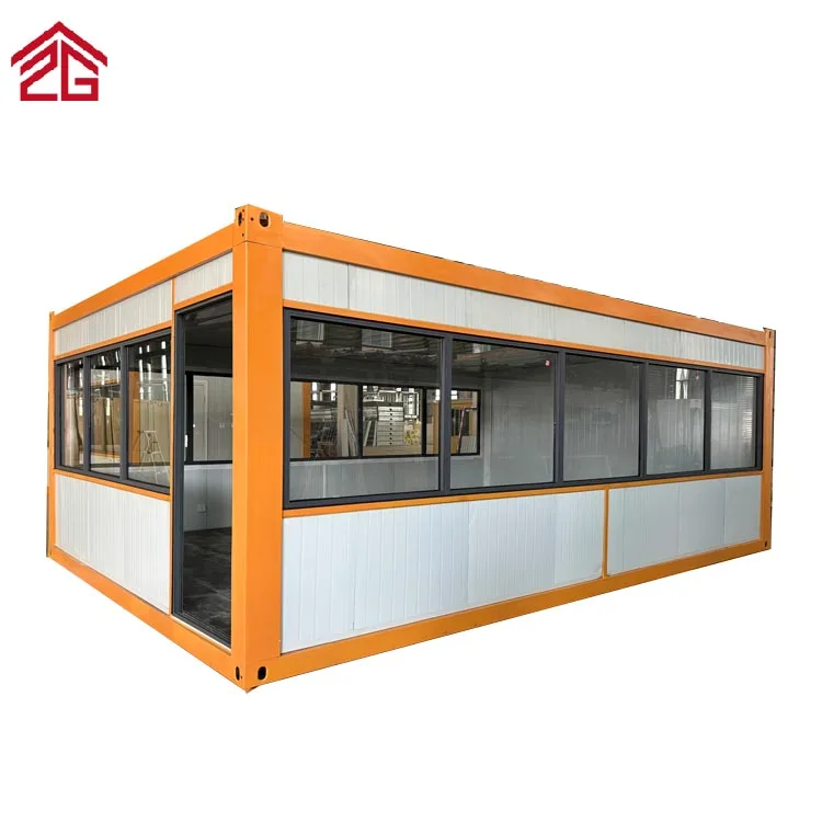 Customized Low Cost for Apartment Convenient Detachable Flat Pack Container House  Building for Office for Storage and Office