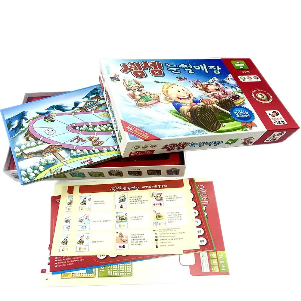 OEM Custom Board Game Adult Friends Gathering Card Interactive Puzzle Type Board Game Manufacturer Card Board Game