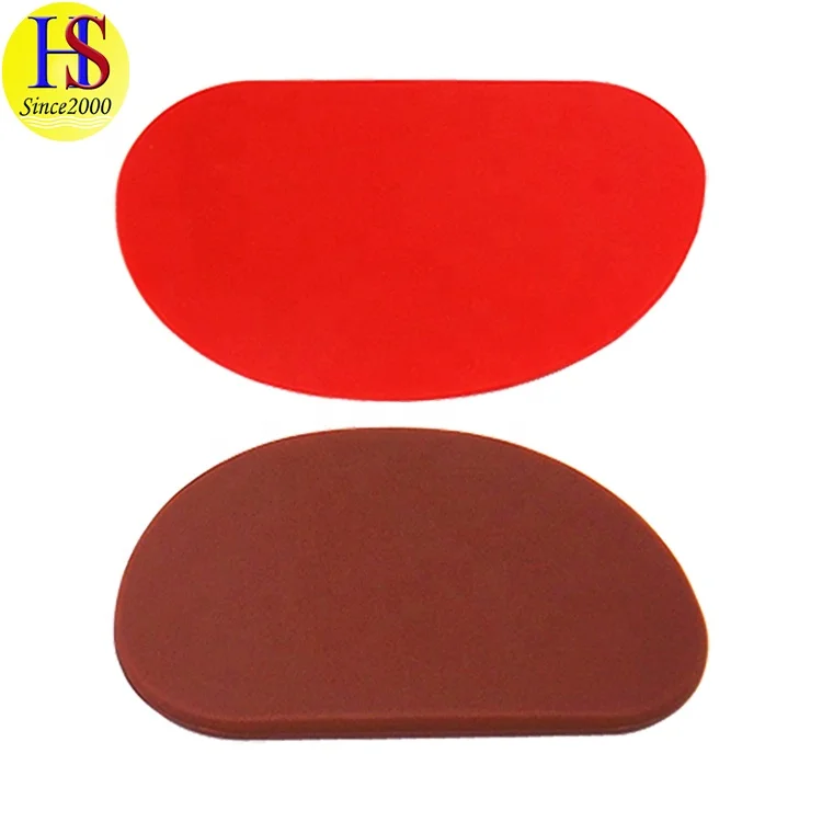 Heat Resistant Practical Kitchen Flat Baking Tools Silicone Cake Dough Bread Scraper