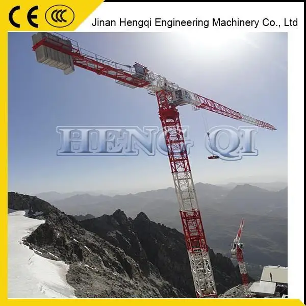 For sale trustworthy 60m tower crane QTZ125 high quality and durable