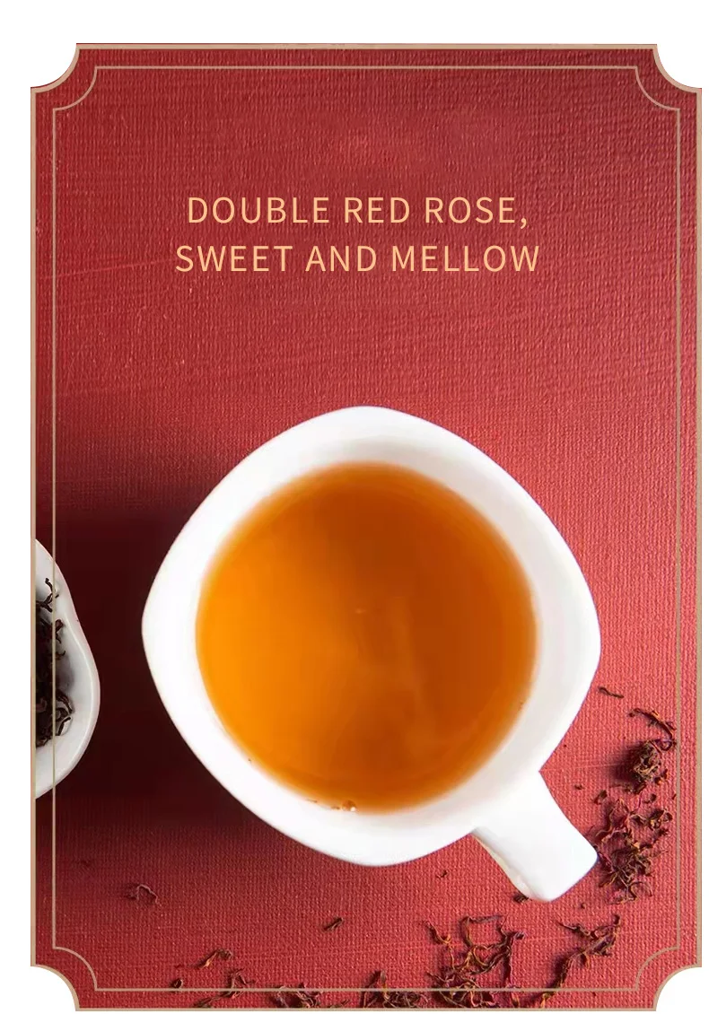 Unique Luscious Rose Black Tea Mellow Sweet Rose Black Tea