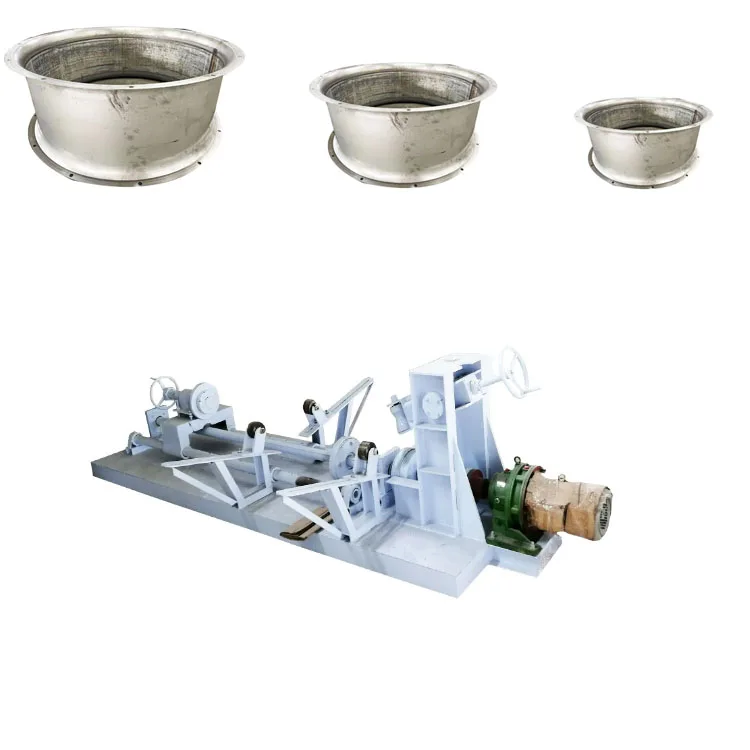 Axial flow Fan Vibrating Screen Cylinder Automatic Hydraulic Punching Crimping Bell Mouth Flanging Machine