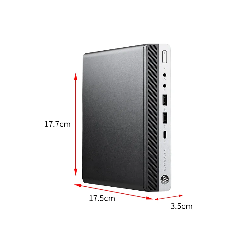 HPE 800 G3 Mini Business Desktop PC Customized i3/i5/i7 6th 7th Gen CPU Dual DDR4 Laptop RAM Hybrid Hard Drive (35 W/65 W)