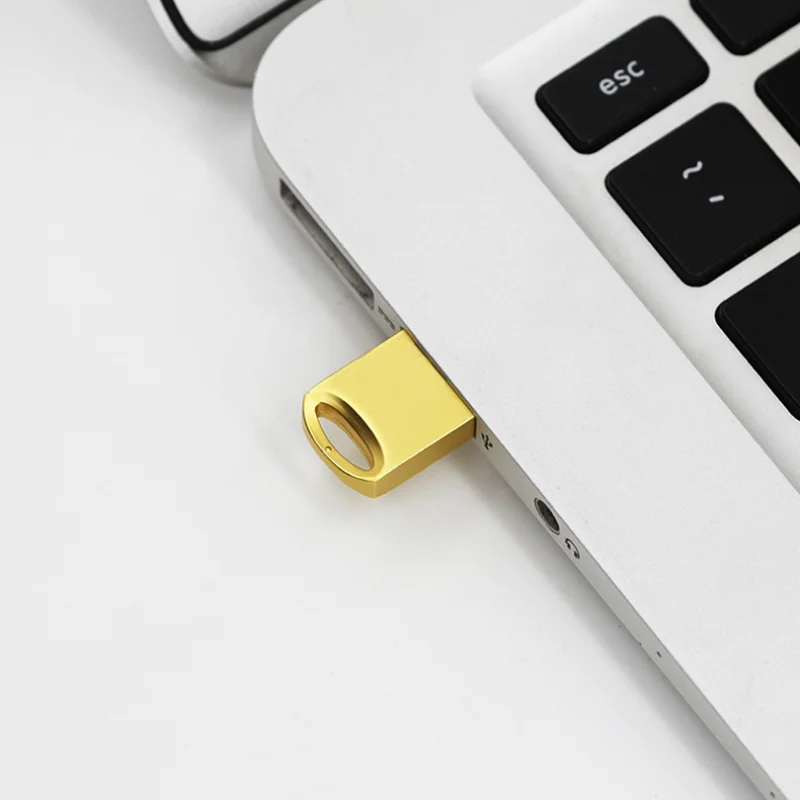 DIGIBLOOM Waterproof Mini Pendrive Metal USB Flash Drive Pen drive USB 2.0 4G 8GB 16GB 32GB 64GB Memory Stick U Disk Car Music