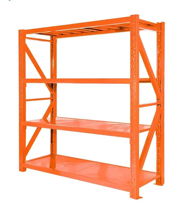 Heavy-Duty Medium Duty Warehouse Iron Shelving Factory Wholesale Premium Quality Rack