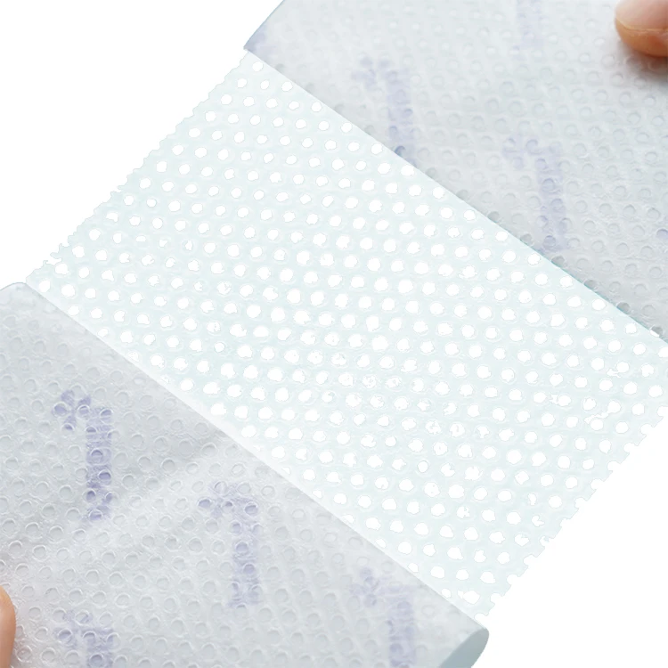 BLUENJOY Best Sell Silicone Contact Layer Wound Dressing  Soft Silicone Wound Contact Layer Silicone Wound Contact Layer