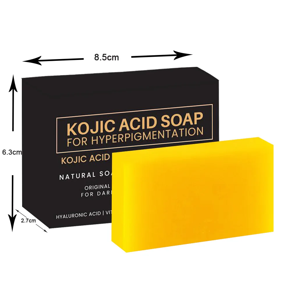 Custom Private Label Bath Soaps Handmade Natural Soap 100g*1 Original Whitening Skin Care Kojic Acid soap