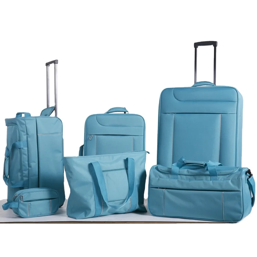 CONWOOD Soft Series BAGS Travel Carry on Suitcase Trolley  luggage set