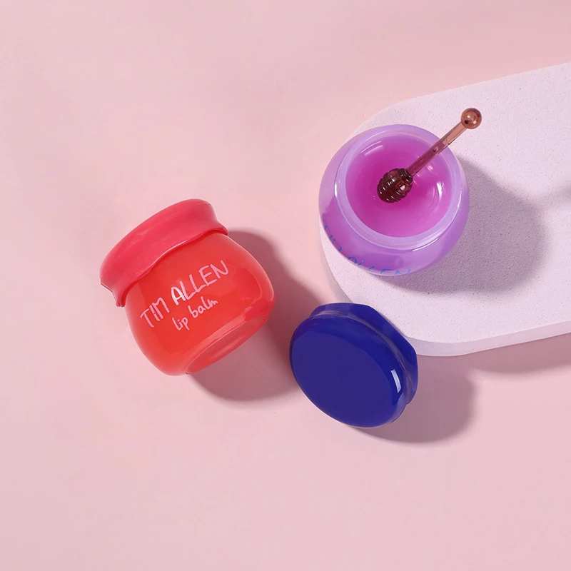 Private Label Natural Vegan Organic Lip Lines Moisturizing Beeswax Lip Balm 6 Flavors Fruity Lip Balm