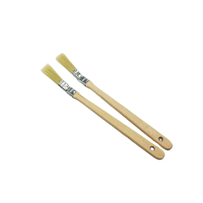 natural bristle angle radiator brush