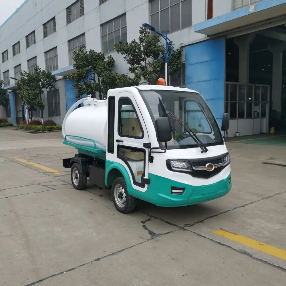 LB-4XW001 Lhd Rhd 2m3 Hydraulic Self-Dumping Sewage Suction Truck